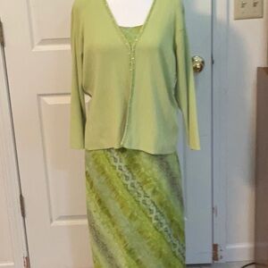 STUDIO 1 SET OF 2 SWEATER AND DRESS NWOT SIZE 12